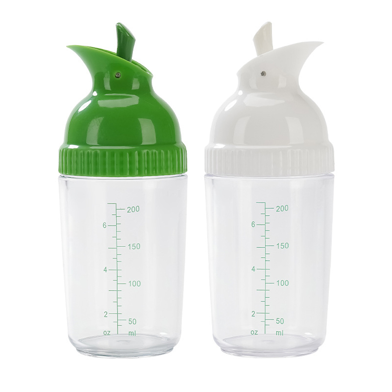 Customized Logo Salad Sauce Container Oil Bottle Kitchen Spice Dispenser Leak Proof