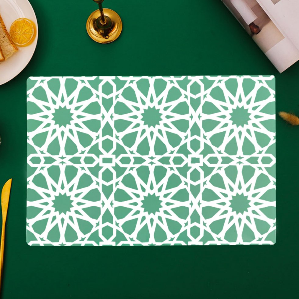 High Quality PP Placemat for Dining Table Wholesale Oilproof Mat