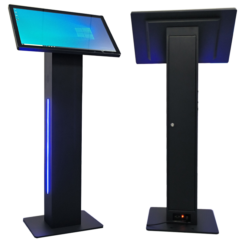 Netoptouch 1000CD/M2 23.8" Floor Stand Self Service Kiosk Touch All in One Thermal Printer/Qr Code