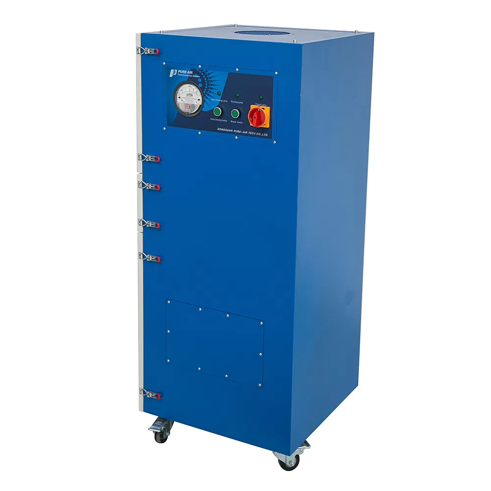Pure-Air PA-1500SH Small Fiber Laser Cutting Metal Fume Extractor Smoke Filter