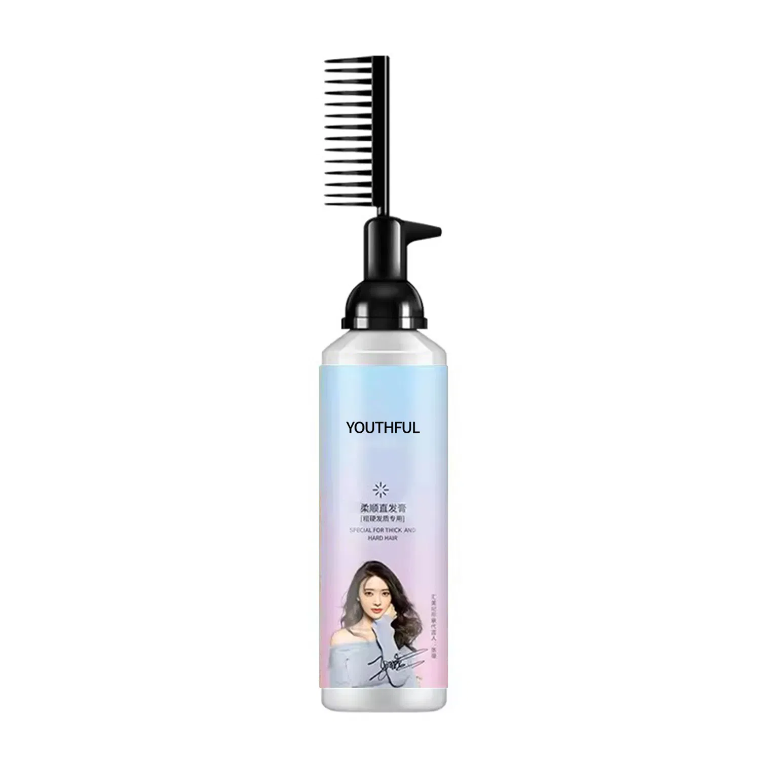 Natural Herbal Soft Long Hair Ammonia Free Hair Straight Cream