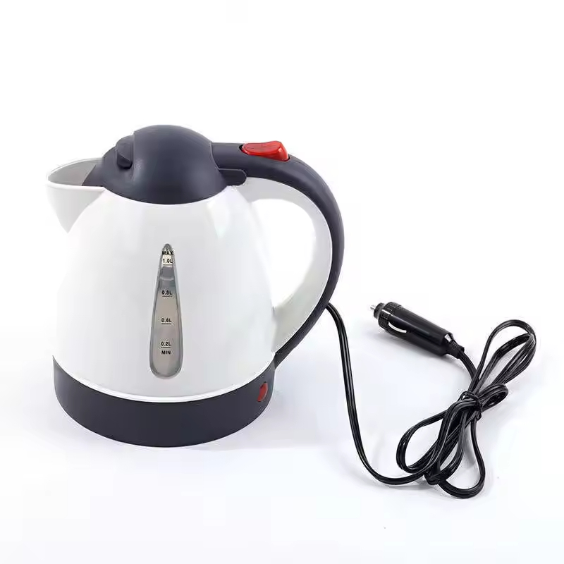 1000ml DC 12V 24V Stainless Steel Car Truck Electric Kettle