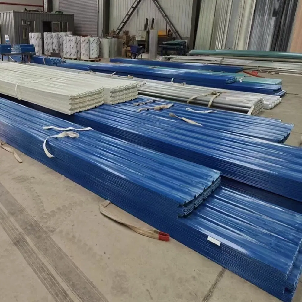 2.0mm Thickness Corrugated Roofing Sheet Fiber Sheet Glass Fiber Sheet FRP Opaque Sheet