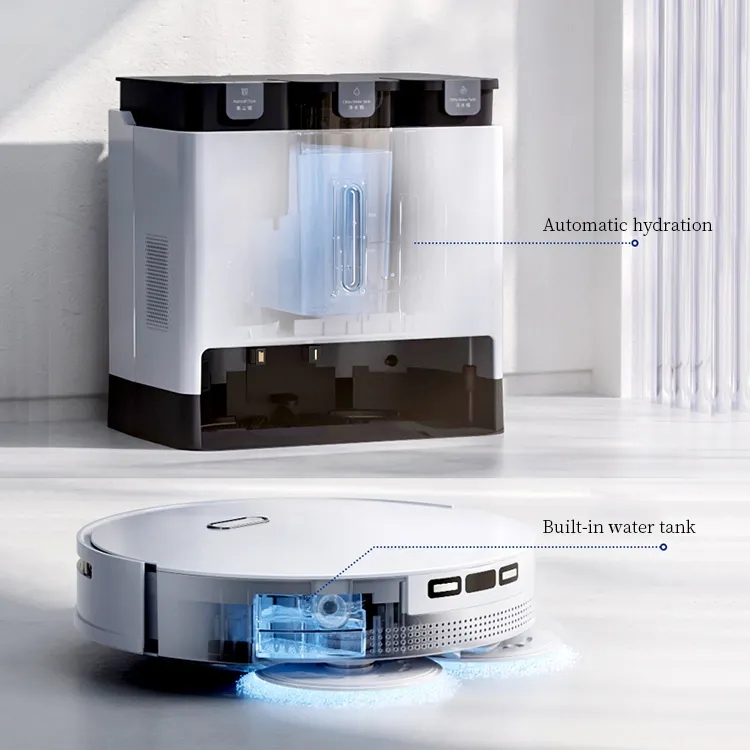 WiFi Tuya High-Speed Rotating Mop Robotic Smart Robot Vacuum Cleaner