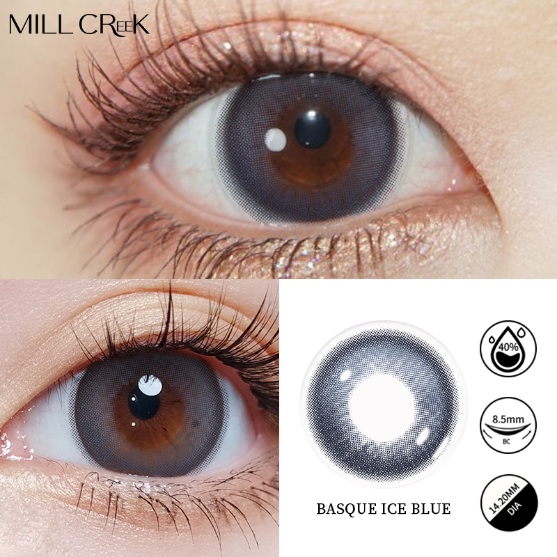 Millcreek Wholesale Best Natural Contact Lenses Cosmetic Yearly Colored Color Contact Lens