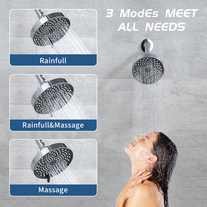 Luxury ABS Plastic Handheld Shower Head for SPA-Like Experience