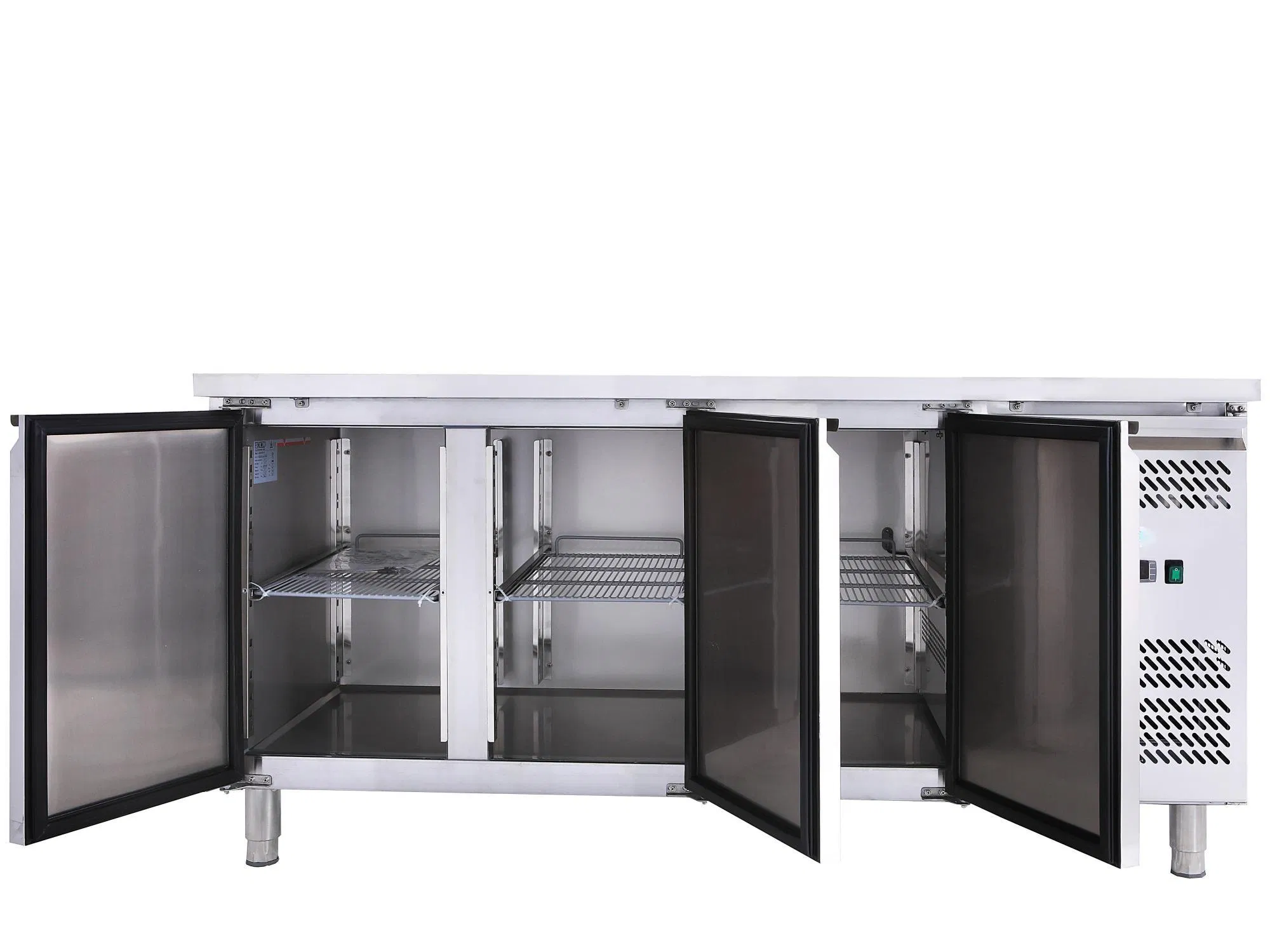 3 Door Stainless Steel Chiller Gn Counter