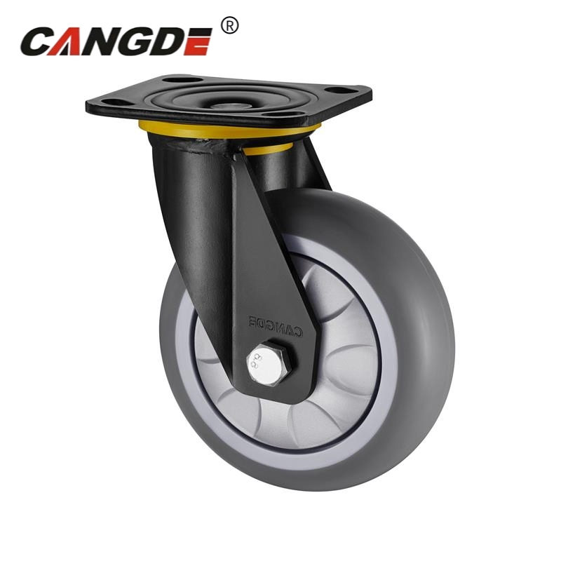 4/5/6/8 Inches Heavy Duty Castors Industrial Trolley TPR/Rubber Wheel Casters Price