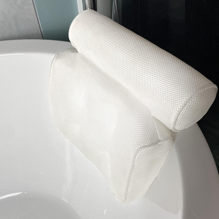 Bathtub Pillow Bath Pillow with Suction Cups SPA Wedge Bath Pillow