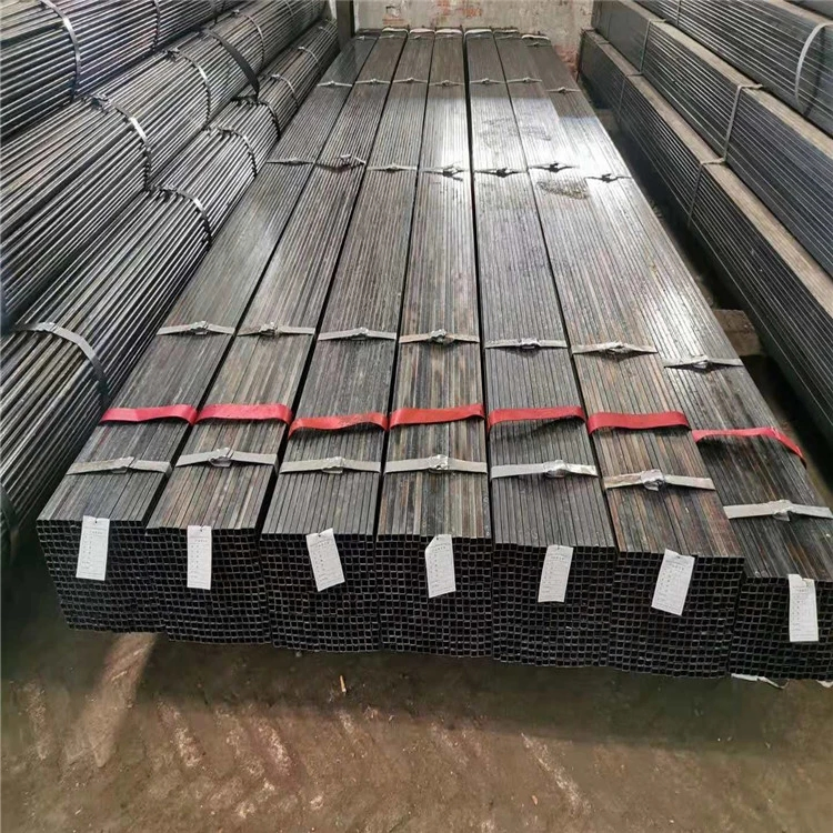 RSs-Zp517 Customized Q195/Q215/Q235 Hollow Section Black Annealed Square pipe Steel Tube
