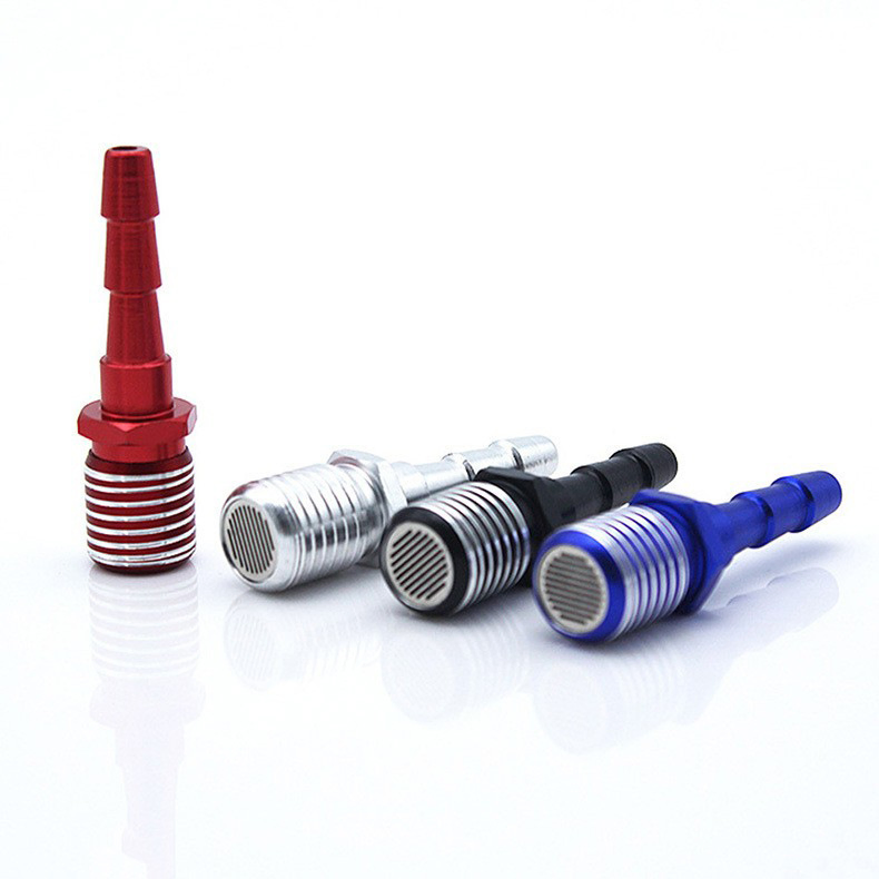 Removable Microphone Have Filter Small Metal Aluminum Alloy Smoking Pipe