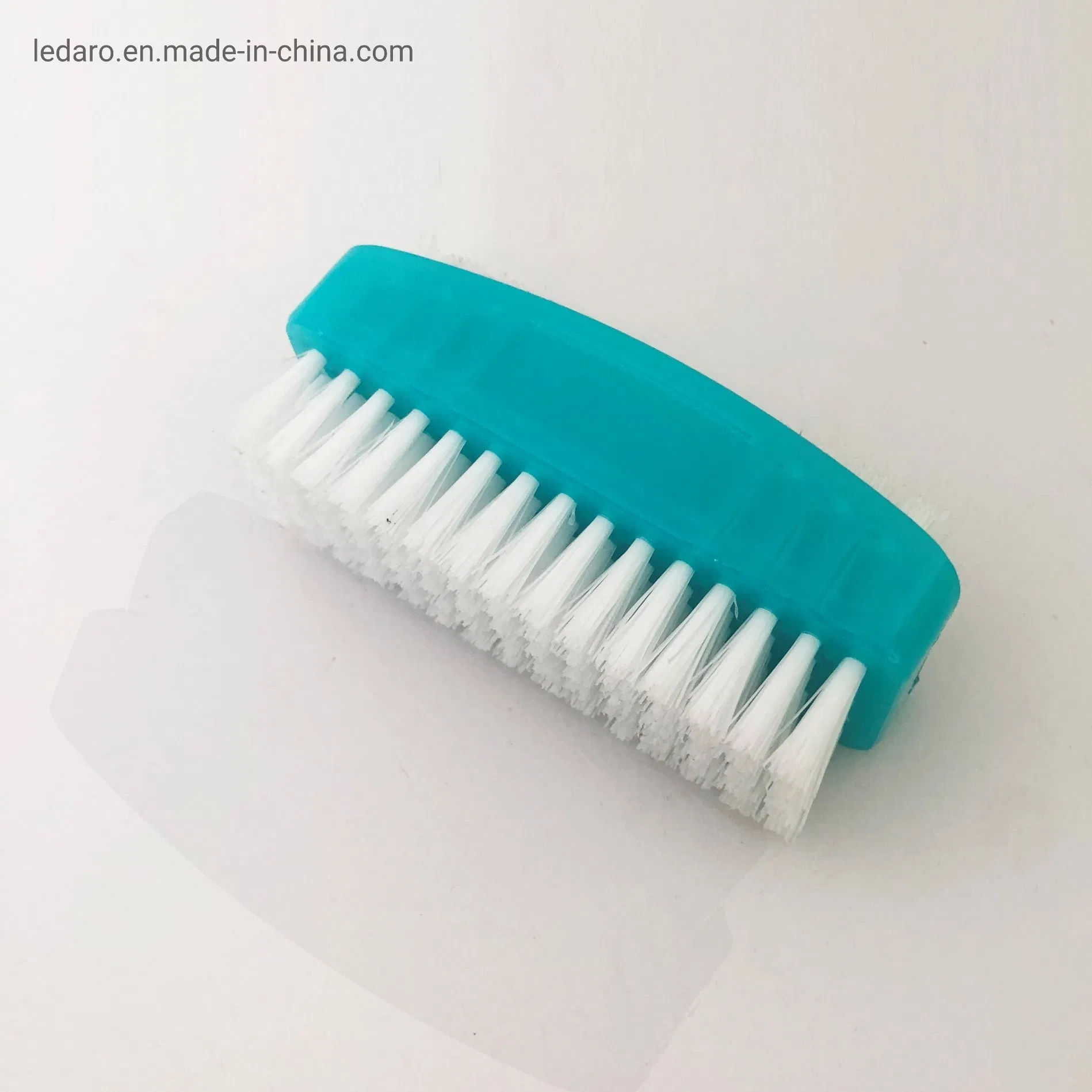 Translucent Double Sided Nail Brush for Cleaning Fingernail Cleaning Scrub Brushes for Toes and Nails