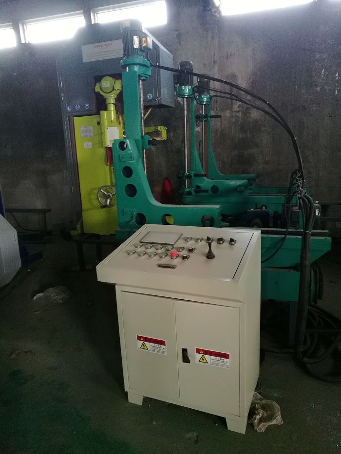 Ленточный шлифовальный станок вертикальный для деревообработки