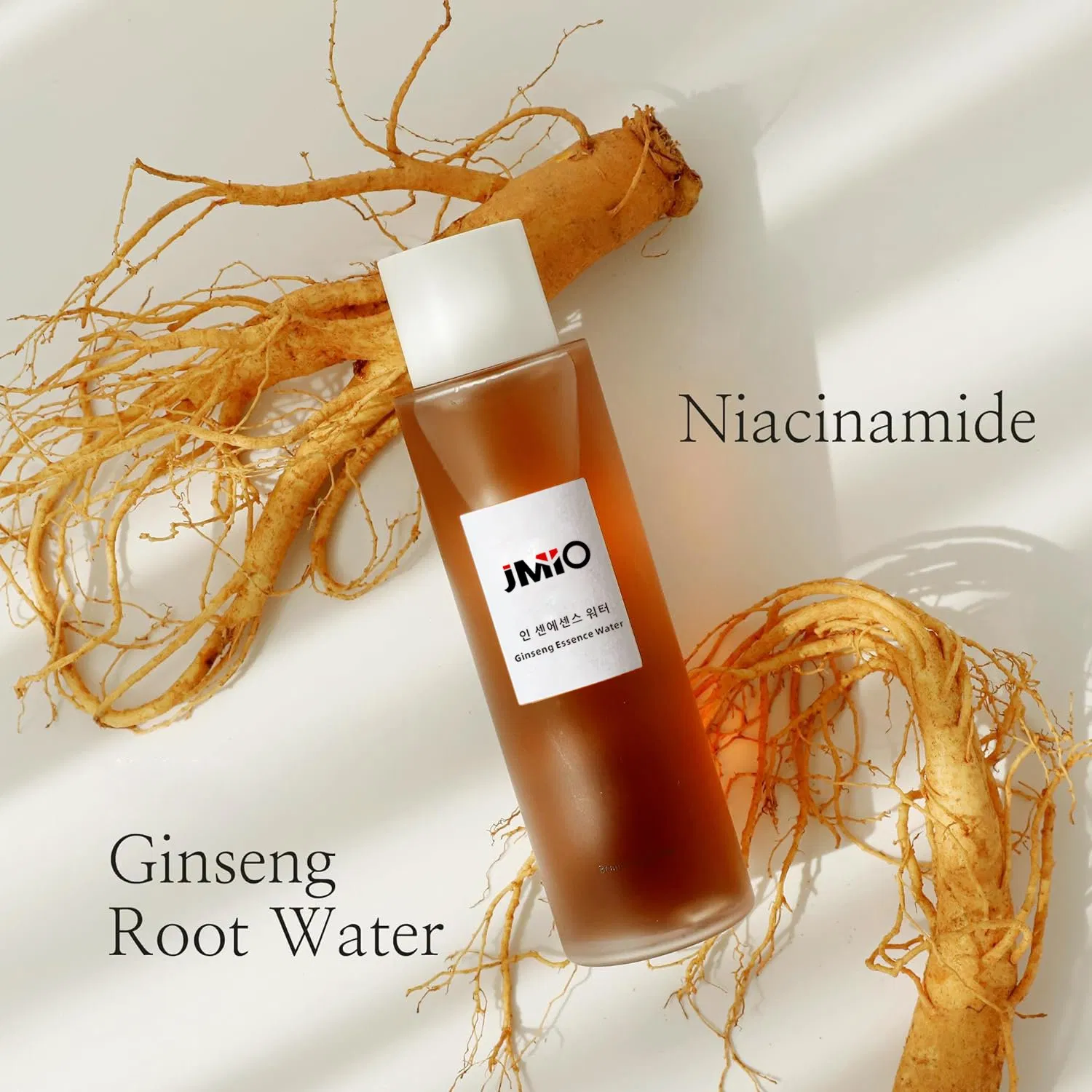 Low MOQ Custom Logo Ginseng Root Extract Facial Toner Essence Serum Moisturizing Anti-Aging Face Water in Stock