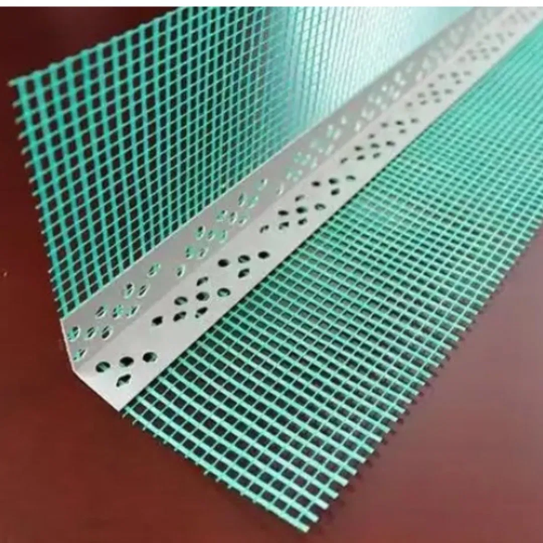 Angle Bead/Plastic PVC Profile/PVC Corner Bead with Fiberglass Mesh