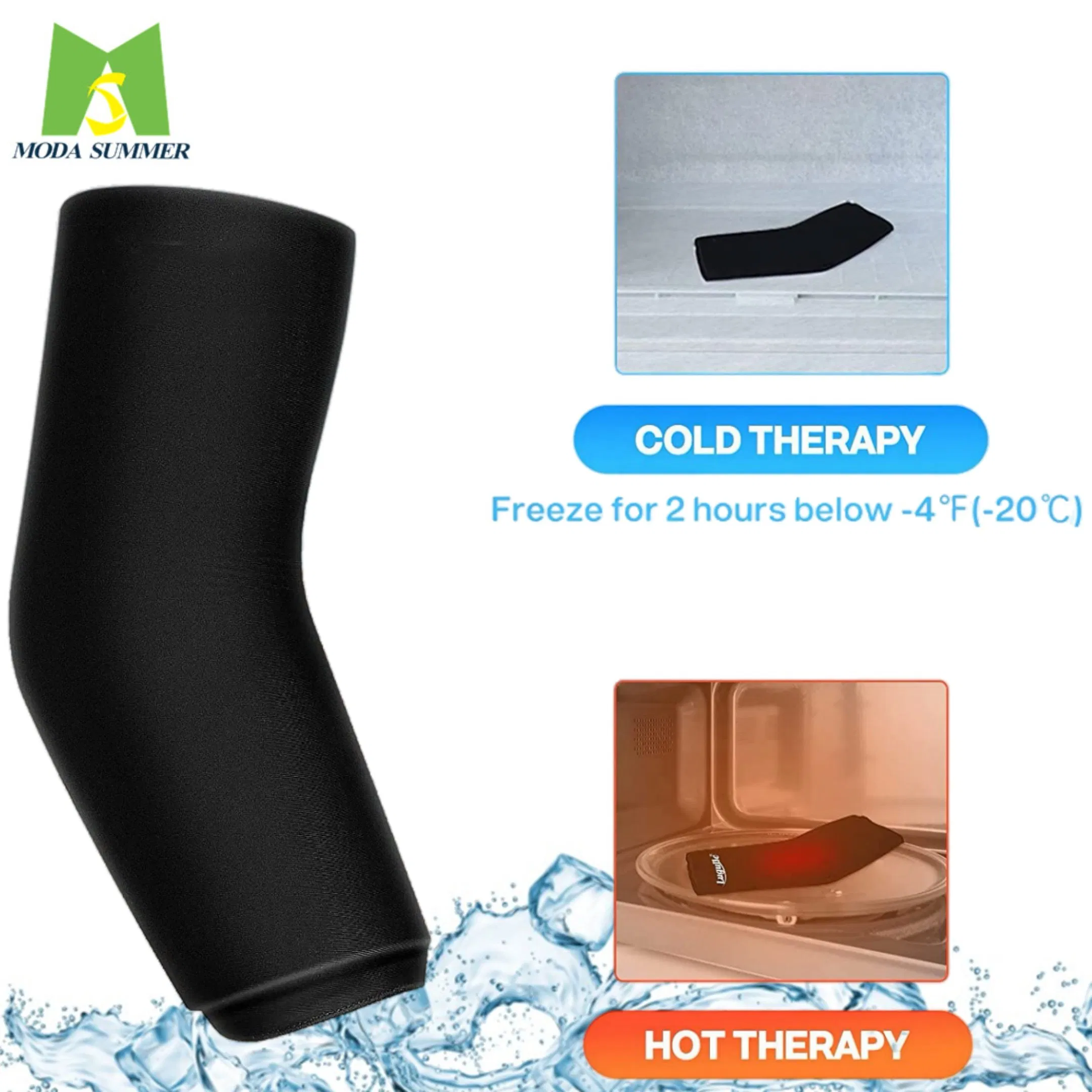 Custom Padded Heel Ankle Pad Wraps Brace Gel Sock Injury Recovery Cooling Gel Socks for Running Basketball Ankle Sprain