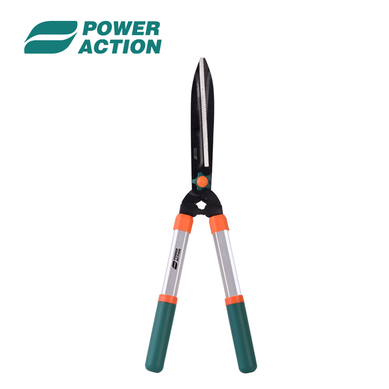 Good Quality Carbon Steel Lawn Shears Hedge Grass Shear with Long Handle