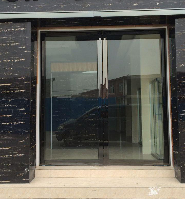 Residential Automatic / Manual Swing Glass Door Floor Spring Swing Door