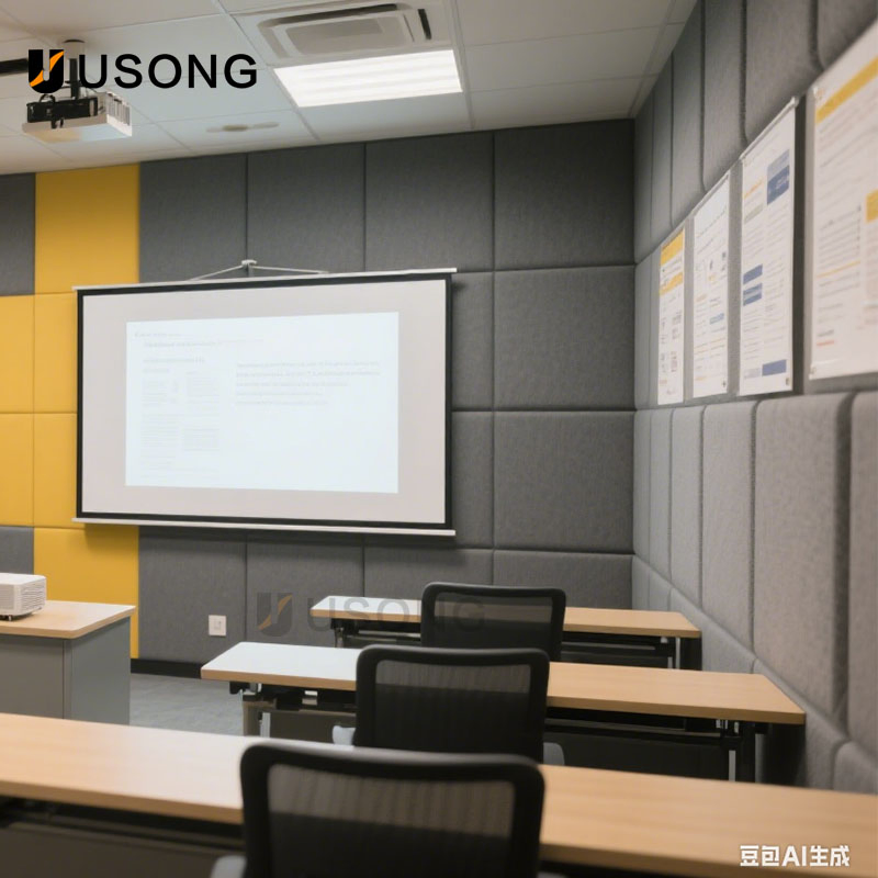 Sound-Absorbing Materials: Bedroom Decorative Panels, Wall Sound-Absorbing Panels, 400*400