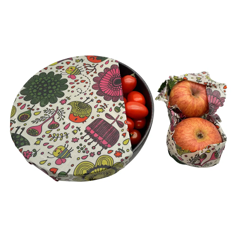 Biodegradable Organic Cotton Beeswax Food Wrap
