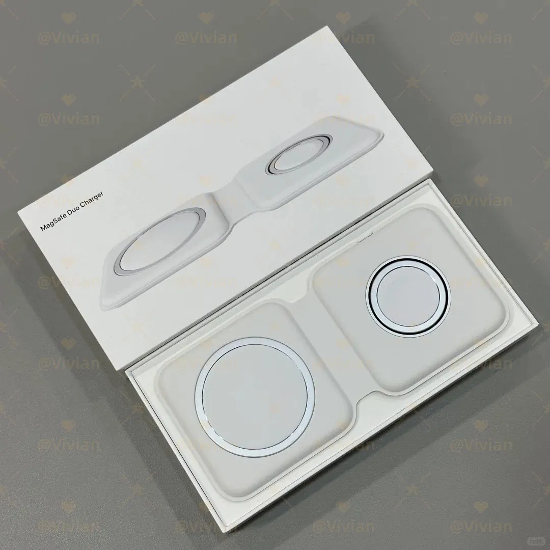 AAA+ Quality Rechargeable Battery Power Bank Wireless Magsafe Duo Charger