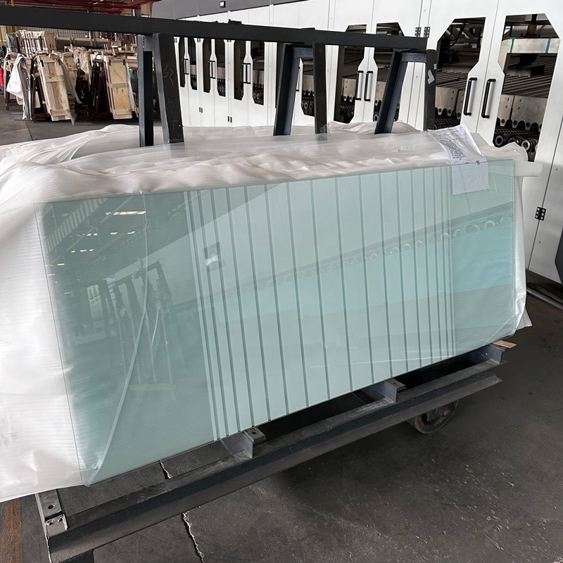 3mm-19mm High Temperature Silk Printed Tempered Glass for Office Partition