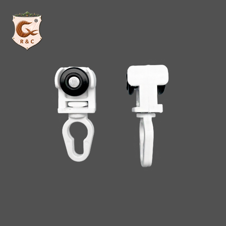 Factory High Quality White Color Plastic Roller Curtain Track Runner for Curtain