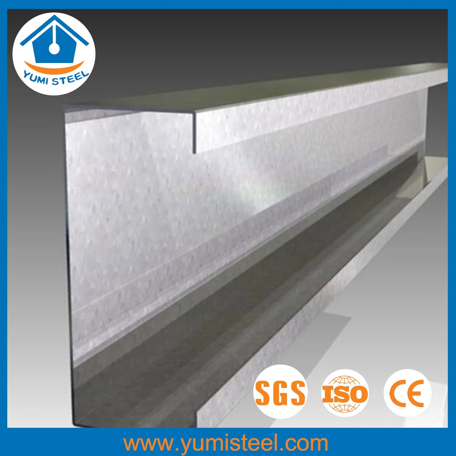 High Strength C100 Steel Purlin for Roof/Wall