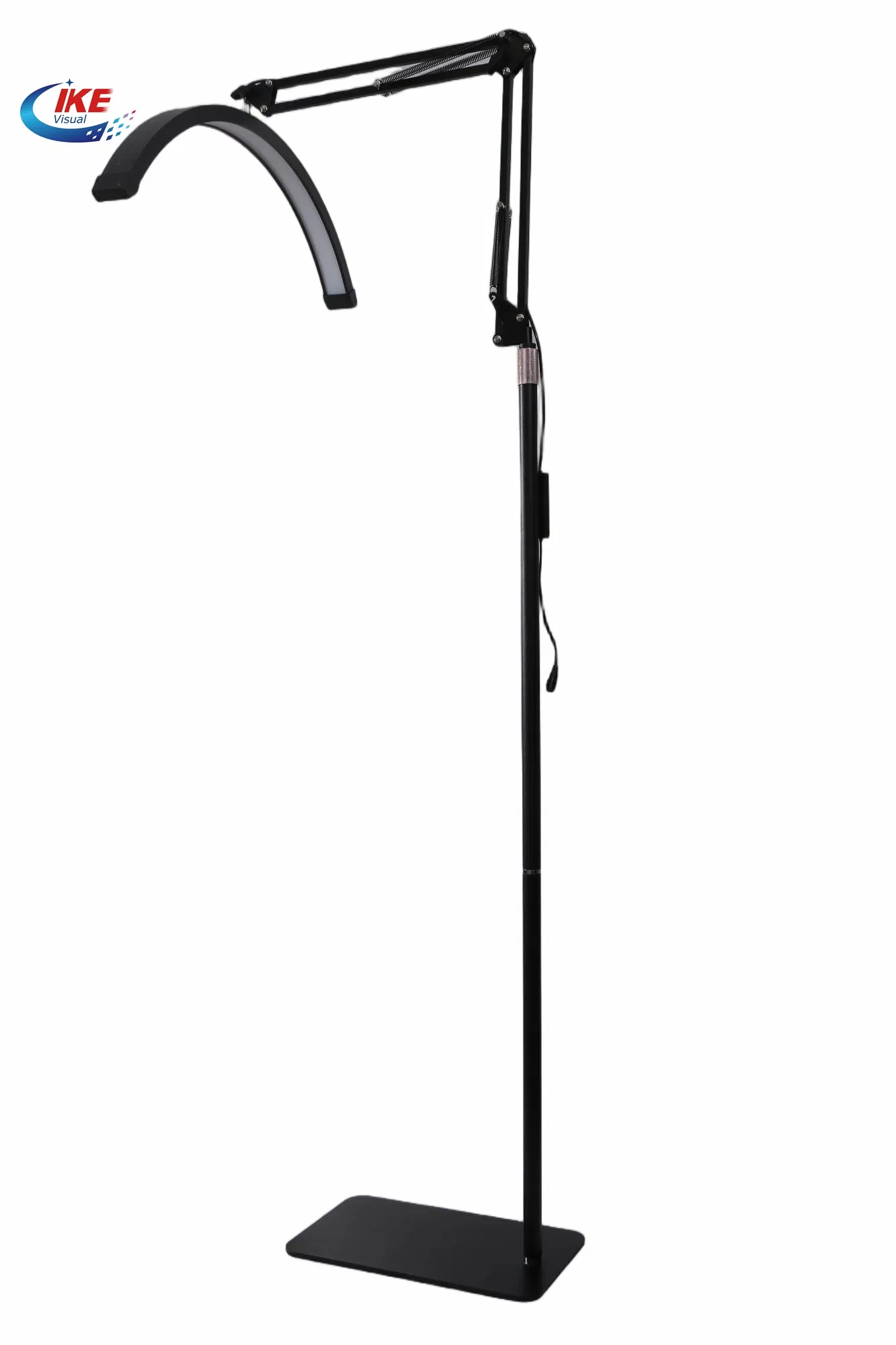 Beauty Salon Floor Standing Light Haft Moon Light Lash Extension Nail Lamps for Lashes