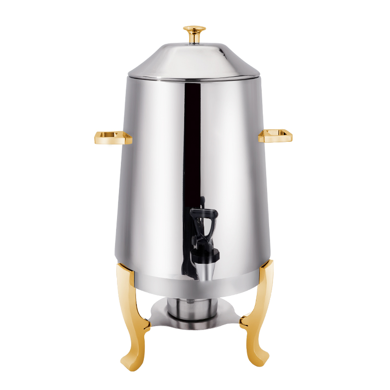 Daosheng Stainless Steel Catering Equipment Gold Hot Drink Coffee Juice Drink Dispenser