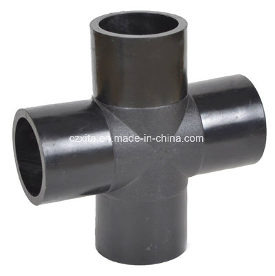 HDPE80/HDPE100 Reducing Cross for Water Supply