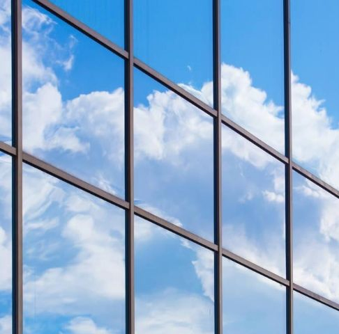 on off Line Reflective Sunlight Control Heat Insulation Eco Friendly Glass