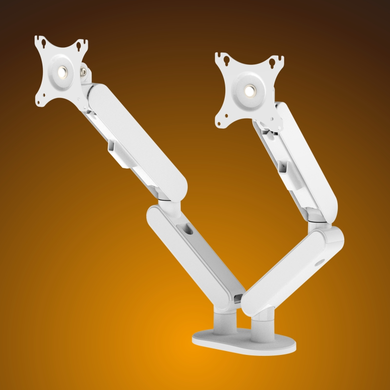 Двухмониторная эргономичная подставка для дома и офиса