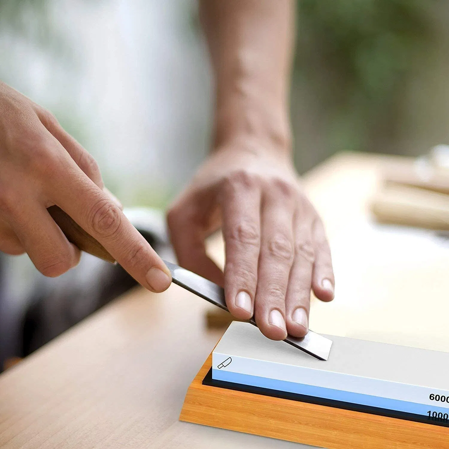 Точильный камень Premium 2-сторонний 1000/6000