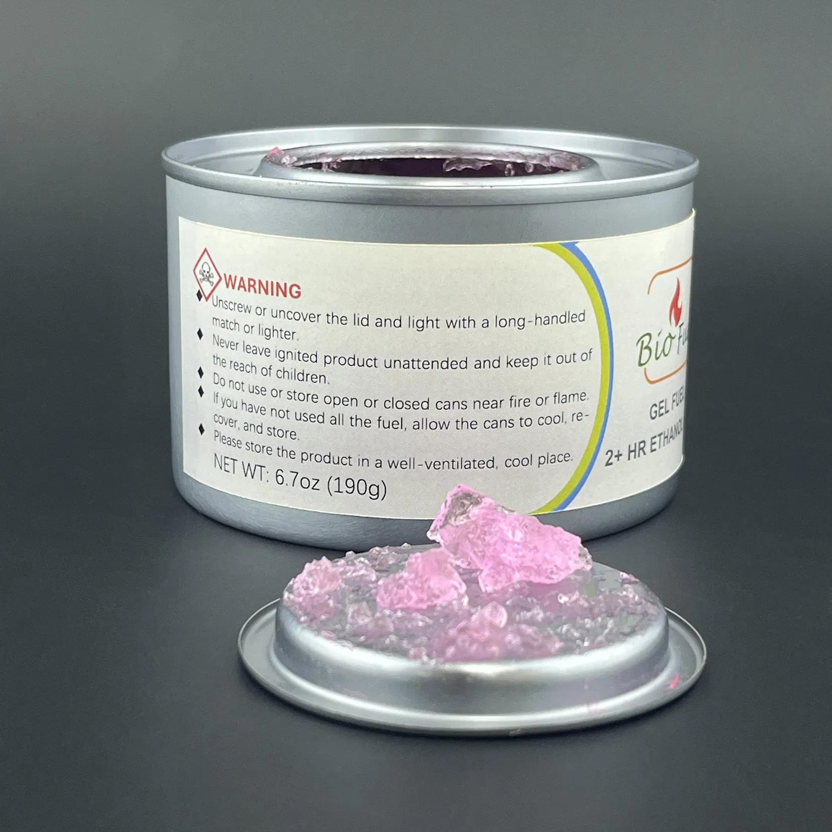 Гель для подогрева пищи, нетоксичный, 2+ часа