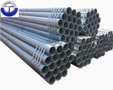 Hot Dipped A53 Pre-Galvanized Round Steel Ms Pipe