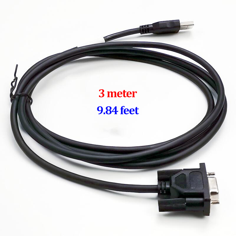Barcode Scanner Cable USB to Female dB9 2D Bar Code Reader Cable for Zebra Motorola Symbol Ds457-Sr Ms4404HD