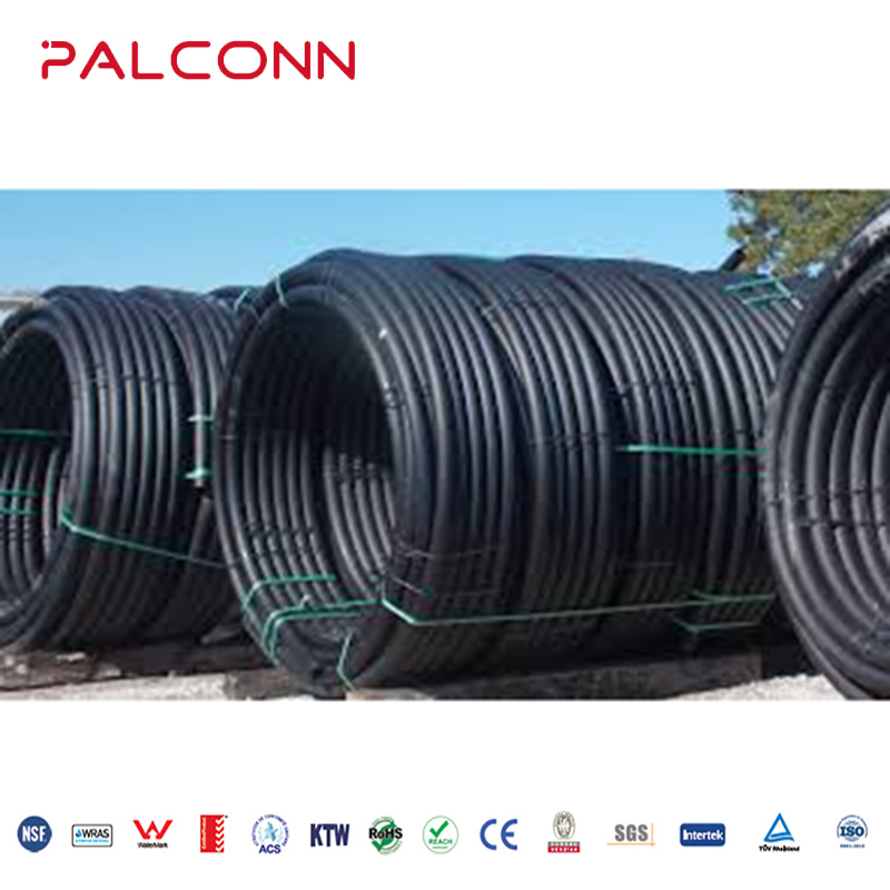 CE Certificated PE100 25*3.0mm Black Irrigation HDPE Pipe and Fittings