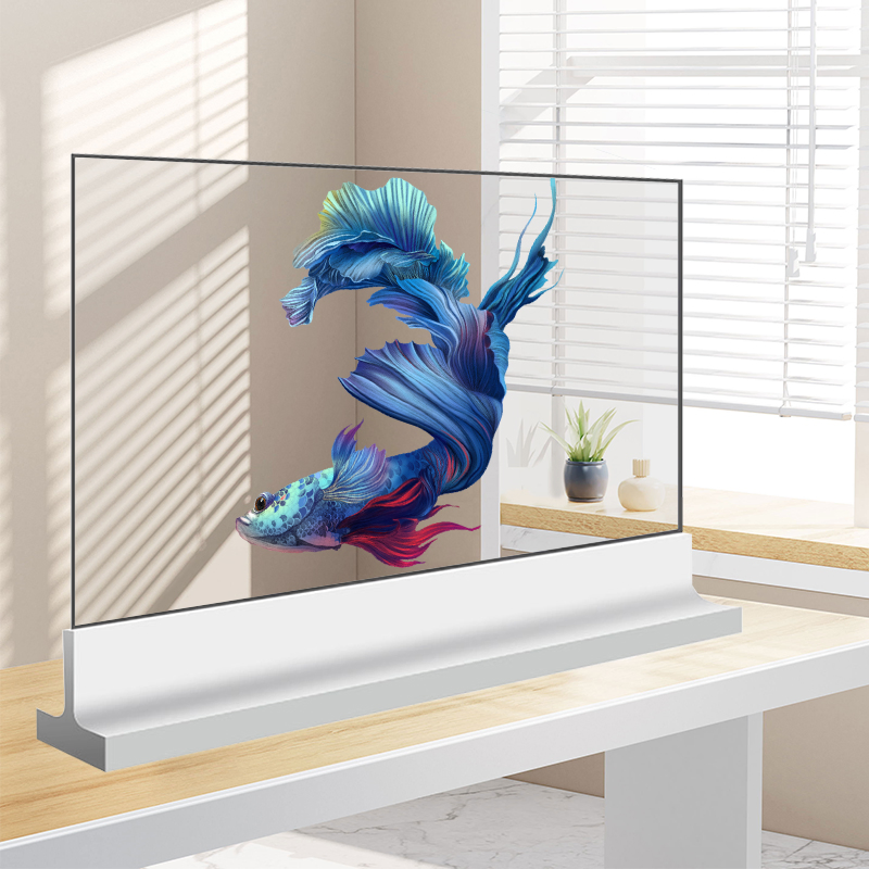 Прозрачный OLED-дисплей Smart Transparent Digital Signage 006