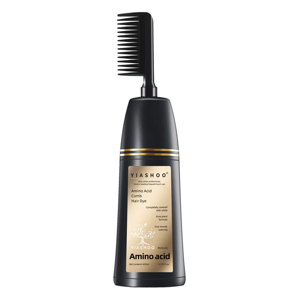 400ml Custom Hair Dye Shampoo for Vibrant Hair Comb Colors