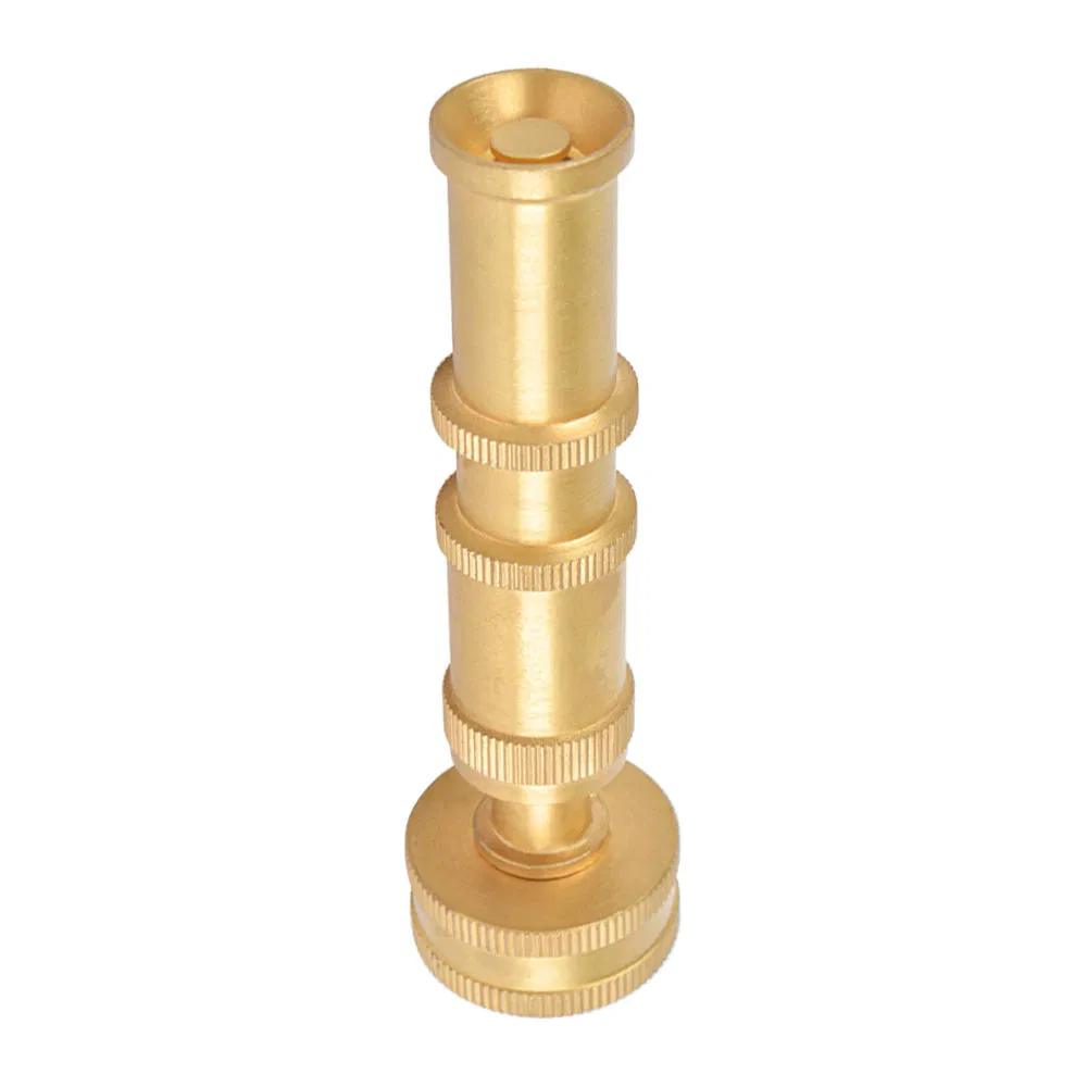 Adjustable Twist Pressure Sprayer Brass Garden Hose Nozzle