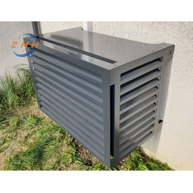 Outdoor Aluminum Alloy Air Conditioner Cover, Protector, Heat Resistant, Life Long