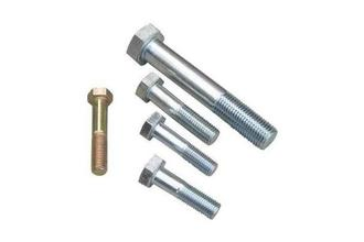 Alloy/Carbon/Stainless Steel Hex Bolt Zinc Plated High Tensile Strenth