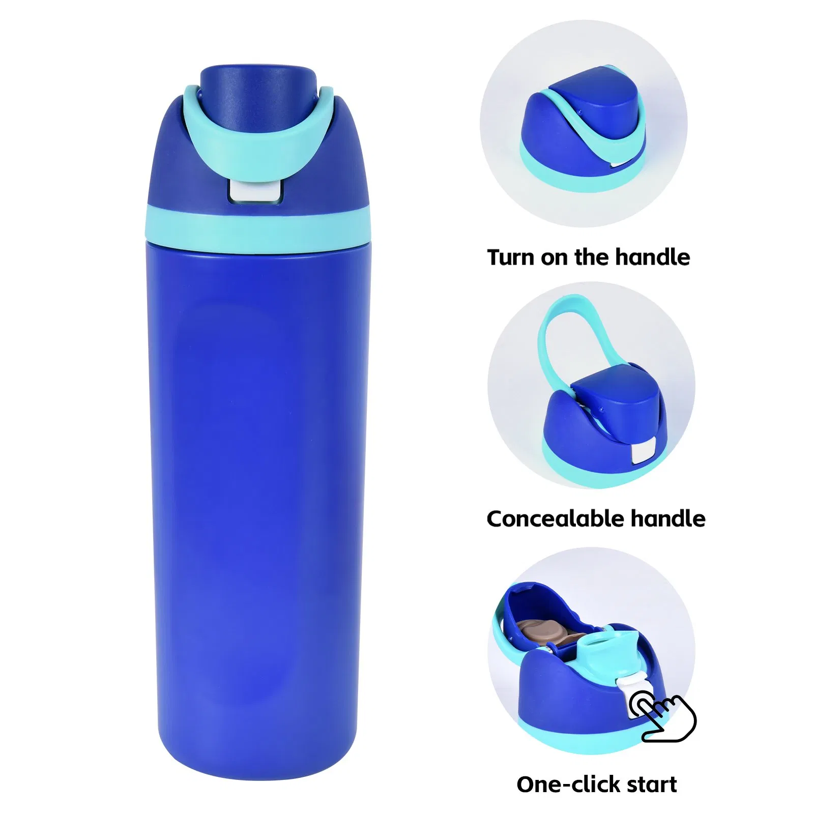 Термокружка 19oz с вакуумной изоляцией и крышкой One-Touch