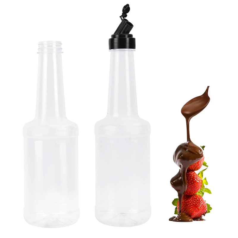 1000ml Five Hole Plastic Ketchup Bottle Sauce Honey Dispenser Container Kitchen Condiment Olive Oil Bottles