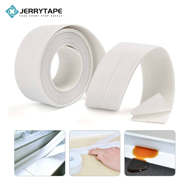 High Quality PE Self-Adhesive Sealing Caulk Strip, Kitchen Sealant Edge Tape, Waterproof Tape for Bathroom or Wall Corner