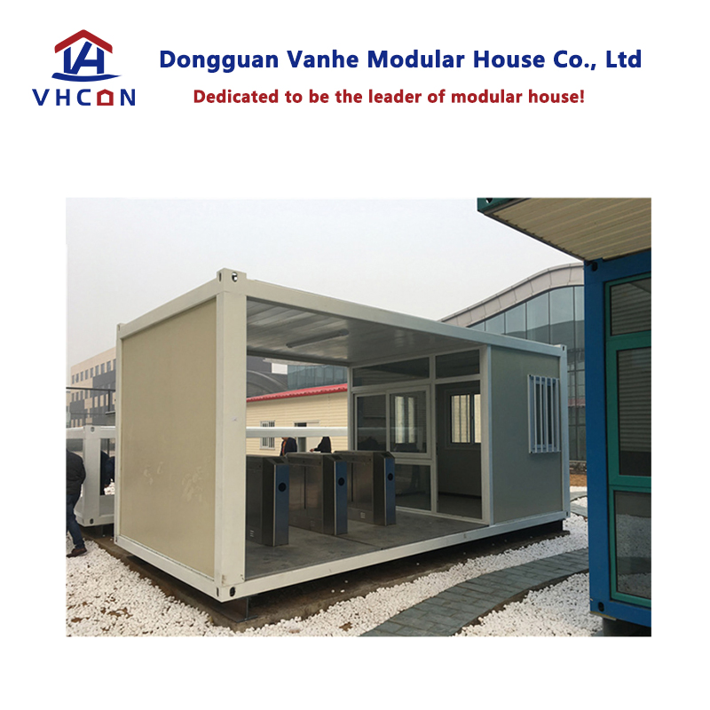 Prefabricated Flat Caravan Wooden Container Home Luxury Modular Mobile Portable Prefab Container House for Living