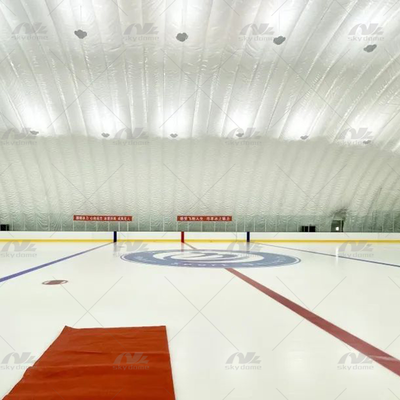 PVF Inflatable Air Membrane Dome for Ice Skating and Hockey