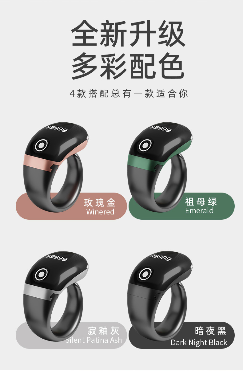 Умное кольцо Zikr S7 PRO для мусульман с Bluetooth