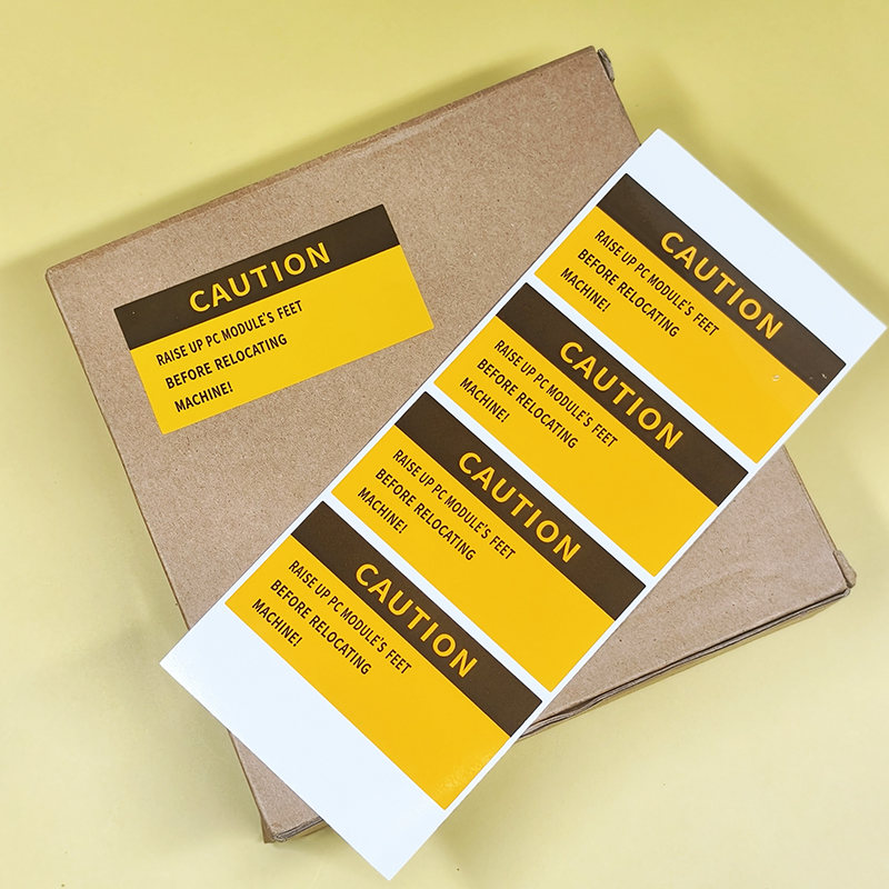 Hot Sale Self Adhesive Warning Packaging Label Sticker